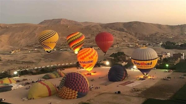 بدء سريان قرار إيقاف رحلات البالون الطائر في الأقصر لمدة 3 أشهر