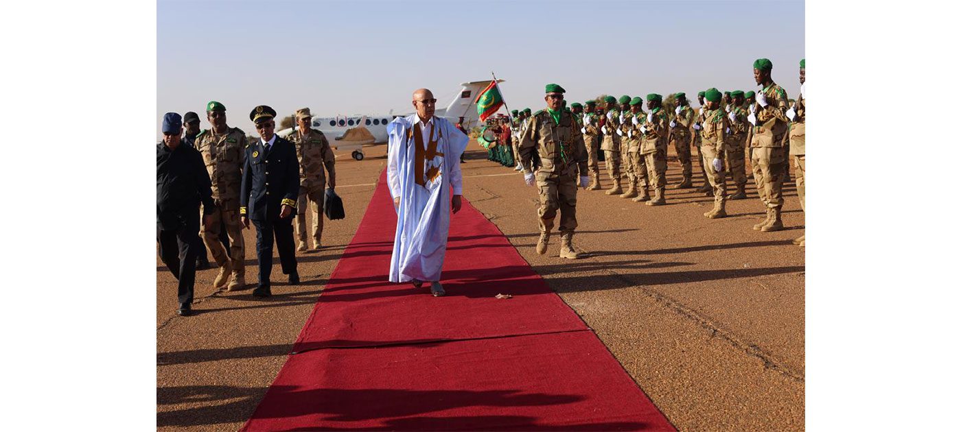 رئيس الجمهورية يصل إلى مدينة كيهيدي في مستهل زيارة اطلاع وعمل لولاية كوركول