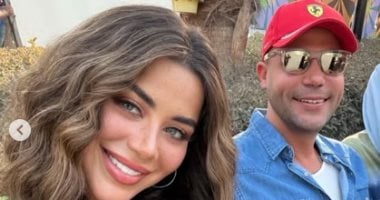 أيامنا الحلوة ..محمد إمام يعلق على صوره مع يارا السكرى من كواليس صقر وكناريا