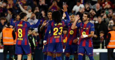 التشكيل الرسمى لمباراة خيتافى ضد برشلونة فى الدوري الإسباني