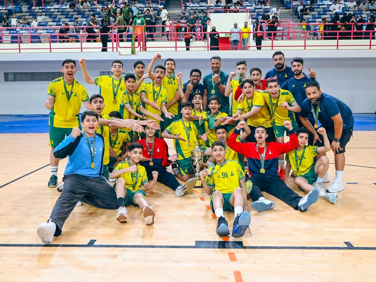 الخليج يُتوج بكأس الاتحاد السعودي لكرة اليد للبراعم في نسخته الأولى