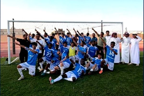 فريق الصحاري لكرة القدم بوادي الدواسر يصعد إلى دوري الدرجة الأولى تحت 18 عاماً