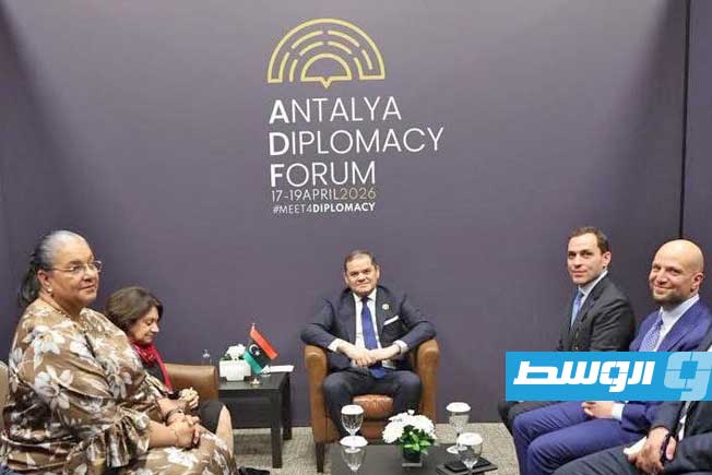 الدبيبة يبحث مع ديكارلو وتيتيه المستجدات السياسية والاقتصادية في ليبيا
