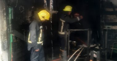 السيطرة على حريق محل تنجيد فى حدائق القبة دون إصابات