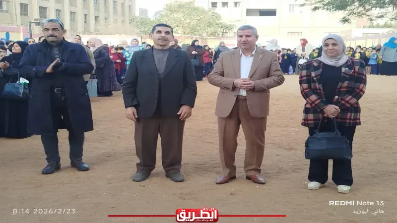 رمضان شهر العمل.. وكيل أول تعليم الشرقية يتابع انتظام الدراسة