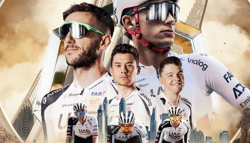 7 دراجين يمثلون "إكس آر جي" في "طواف الإمارات"