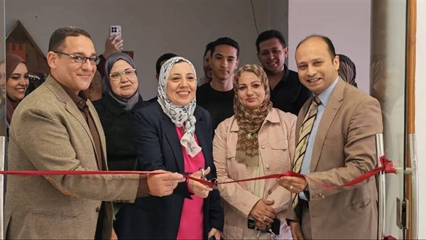 جامعة بنها تفتتح معرض توظيف تكنولوجيا الليزر
