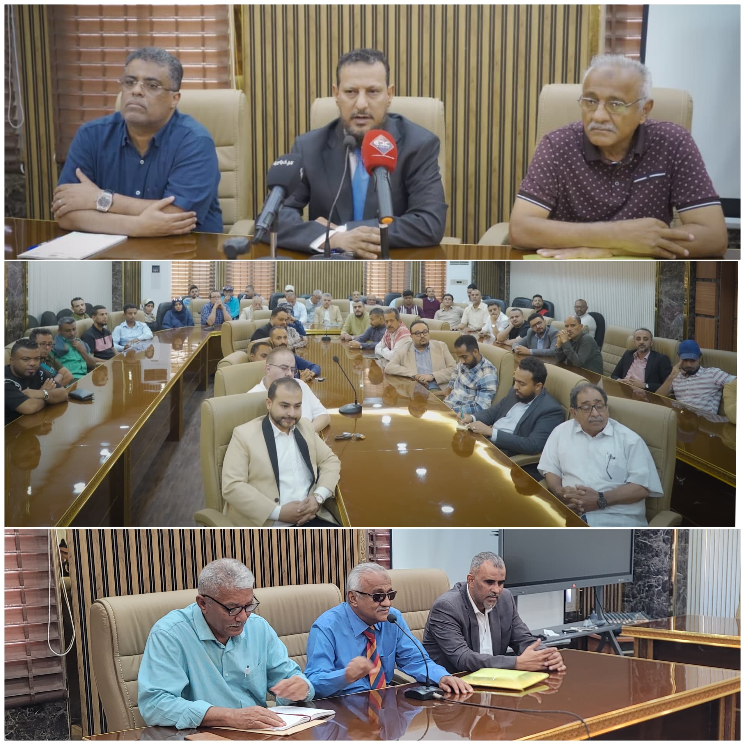 بيان صحفي صادر عن اجتماع الإعلاميين والصحفيين بالعاصمة عدن مع معالي وزير الدولة محافظ العاصمة