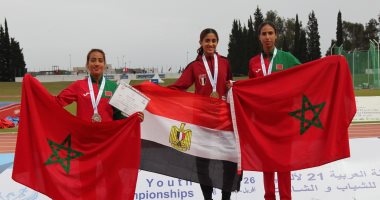 3 ميداليات جديدة لمنتخب ألعاب القوى بالبطولة العربية فى تونس