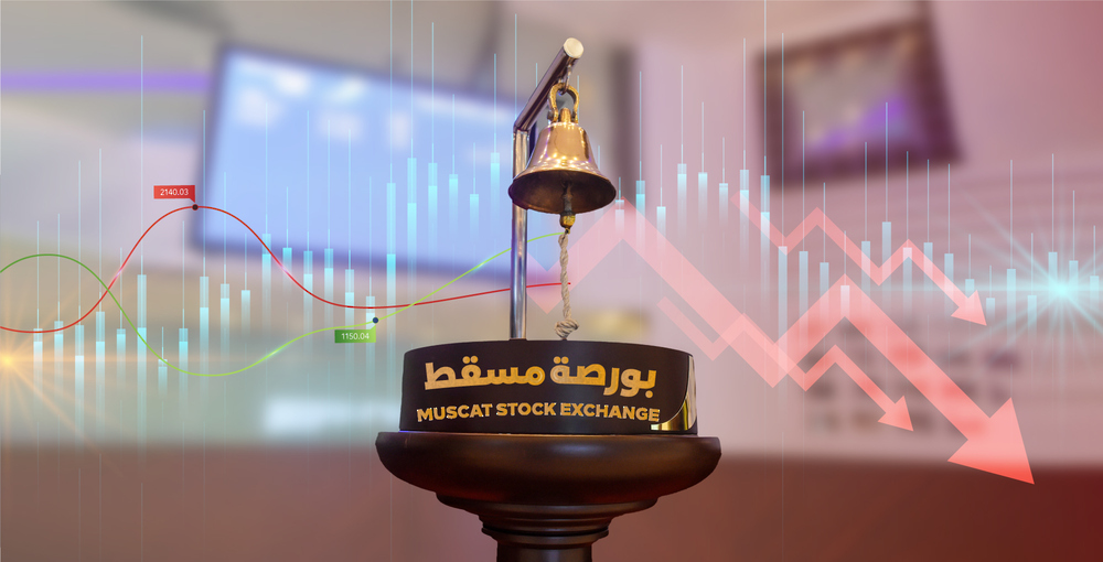 انخفاض مؤشر بورصة مسقط بنسبة 0.94 %