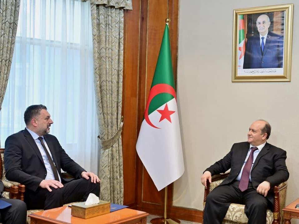 الوزير الأول يستقبل وزير الشؤون الخارجية للبوسنة والهرسك
