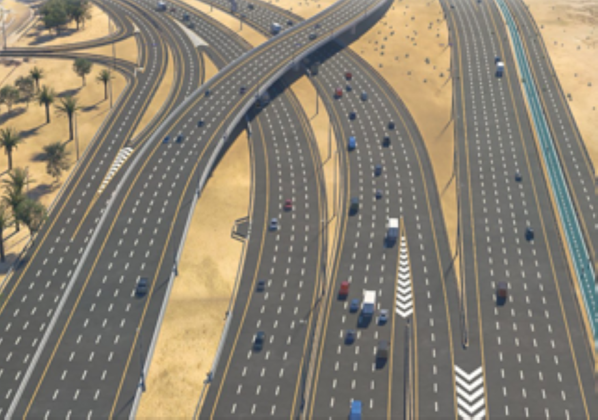 2 مليار درهم لتطوير محور لطيفة بنت حمدان بطول 12 كيلومتراً