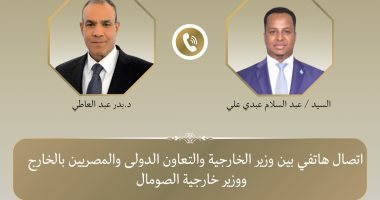 وزير الخارجية ونظيره الصومالي يبحثان تطورات الأوضاع بالصومال وتعزيز الشراكة