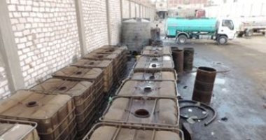 ضبط محطة وقود لتهريب 4227 لتر سولار فى السوق السوداء بالبحيرة