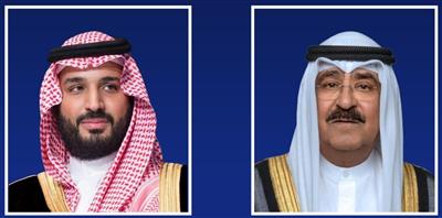 سمو الأمير يتلقى اتصالا هاتفيا من ولي العهد السعودي للتهنئة بعيد الفطر السعيد
