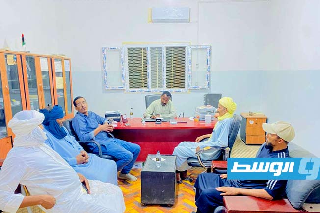 بلدية تهالة تبدأ حصر الأسر النازحة وتنظيم توزيع المساعدات