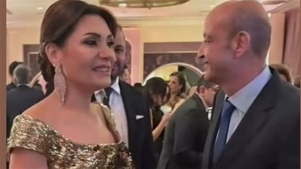 زواج عمرو أديب ودينا طلعت يُشعل السوشيال في عيد ميلاد لميس الحديدي