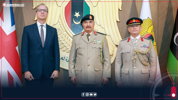لقاء المشير حفتر والسفير البريطاني في صدارة تقرير عن الحراك الدولي في ليبيا