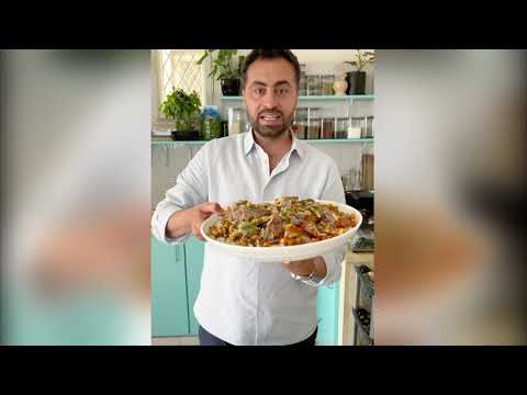 جربت الفتة المصرية وطلعت فخمة جداً لكن أضفت لمساتي!!