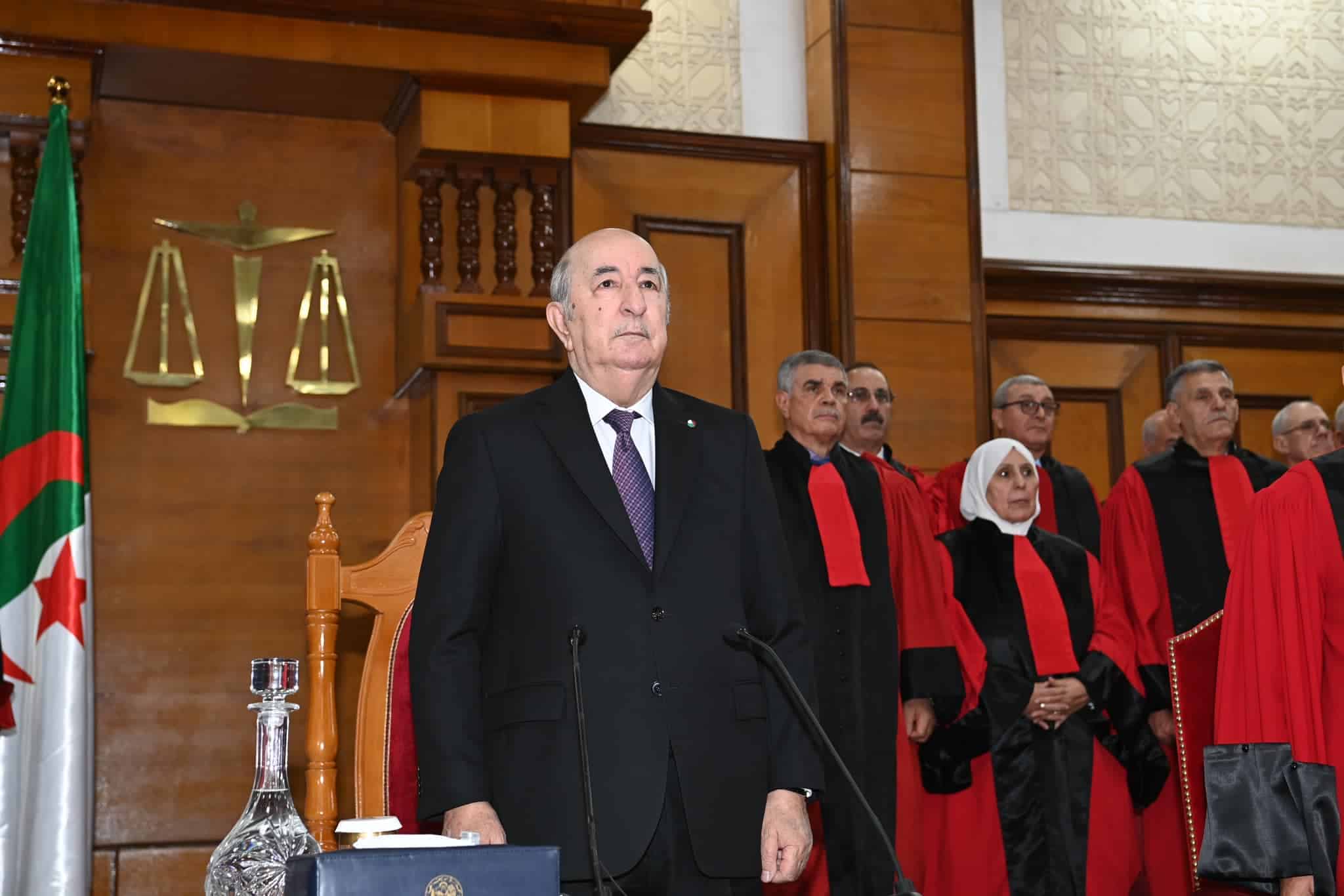 إنهاء مهام قضاة بموجب مرسوم رئاسي
