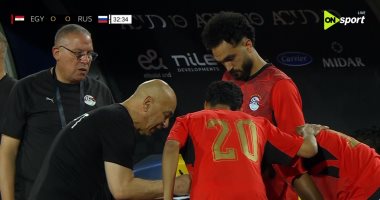 حسام حسن يُجري 3 تبديلات دفعة واحدة أمام روسيا ويمنح الفرصة لبدلاء الفراعنة
