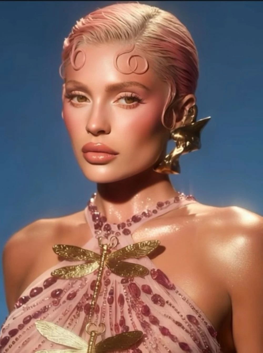 كايلي جينر تتألق بإطلالة فالنتاين جريئة بروح الدمية العصرية