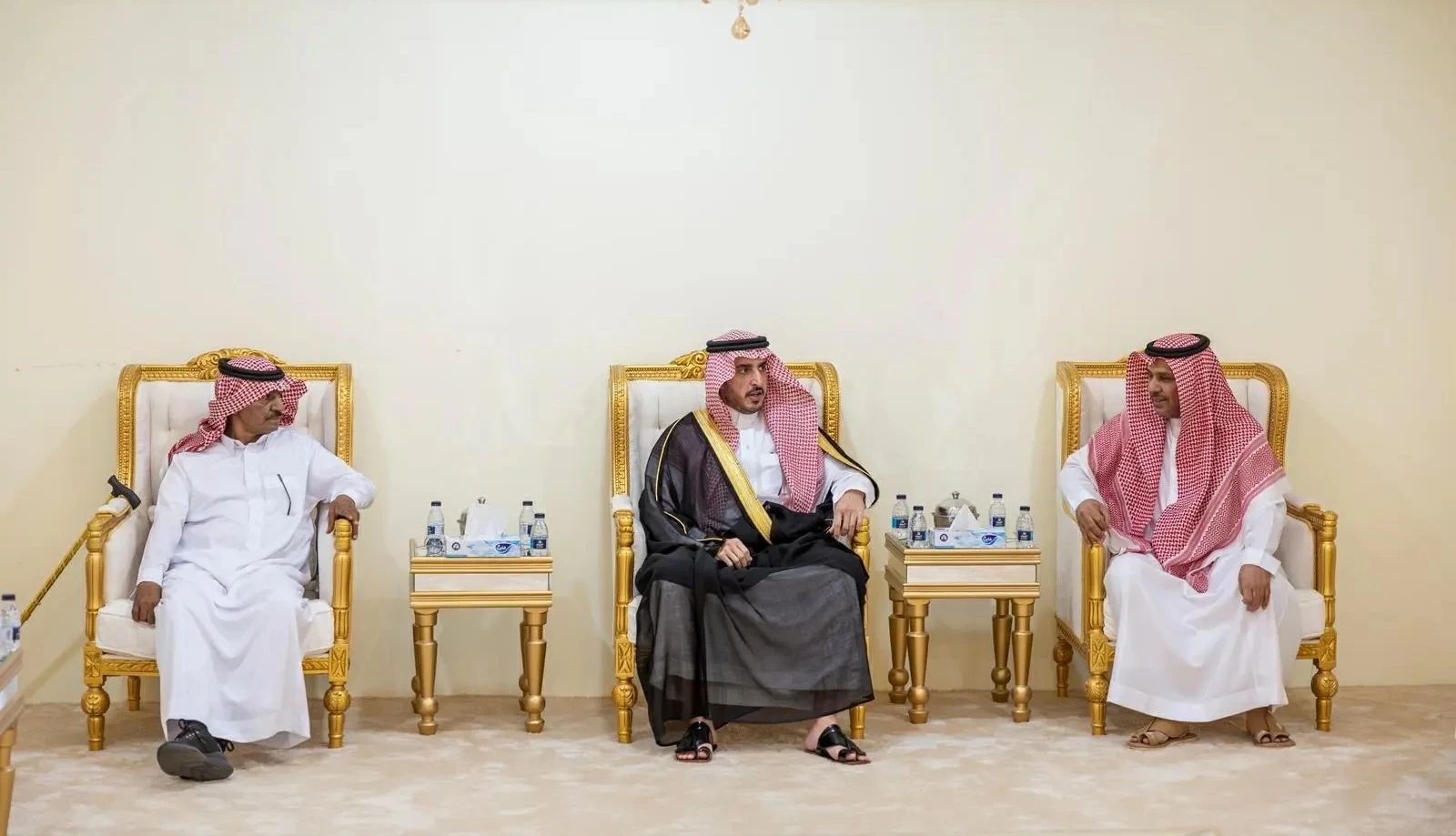 أمير الجوف يُعزي الرويلي في والدته