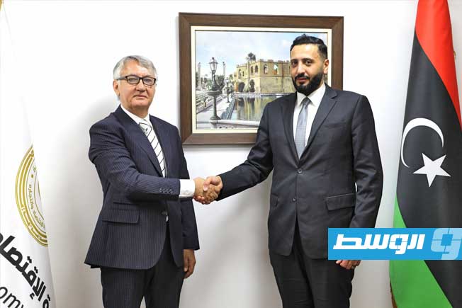 «الاقتصاد» تبحث الترتيب لانعقاد اللجنة الليبية