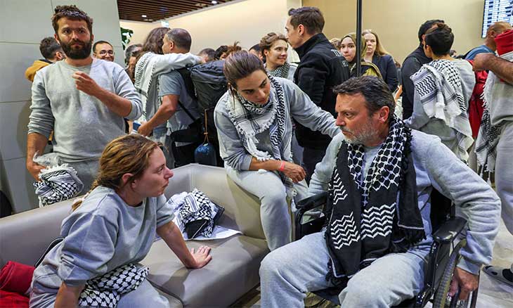 أسرة طبيبة مغربية شاركت في «أسطول الصمود» تقاضي داعية نشر تدوينات مسيئة عن مشاركتها في المبادرة الإنسانية