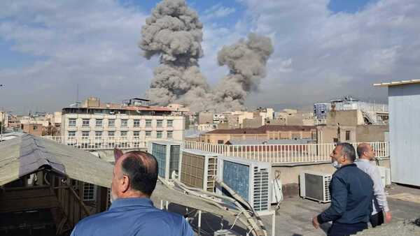 لقطات لاعتراض صواريخ إيرانية في سماء الإمارات والكويت وقطر والبحرين والأردن