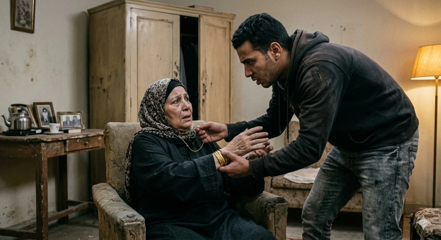 جريمة تهز مصر.. حفيد يقتل جدته طمعاً في الذهب