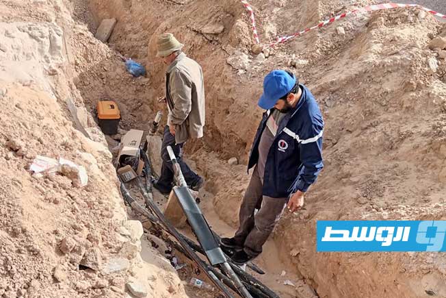 إعادة التيار الكهربائي إلى مجمع الملاعب في زليتن