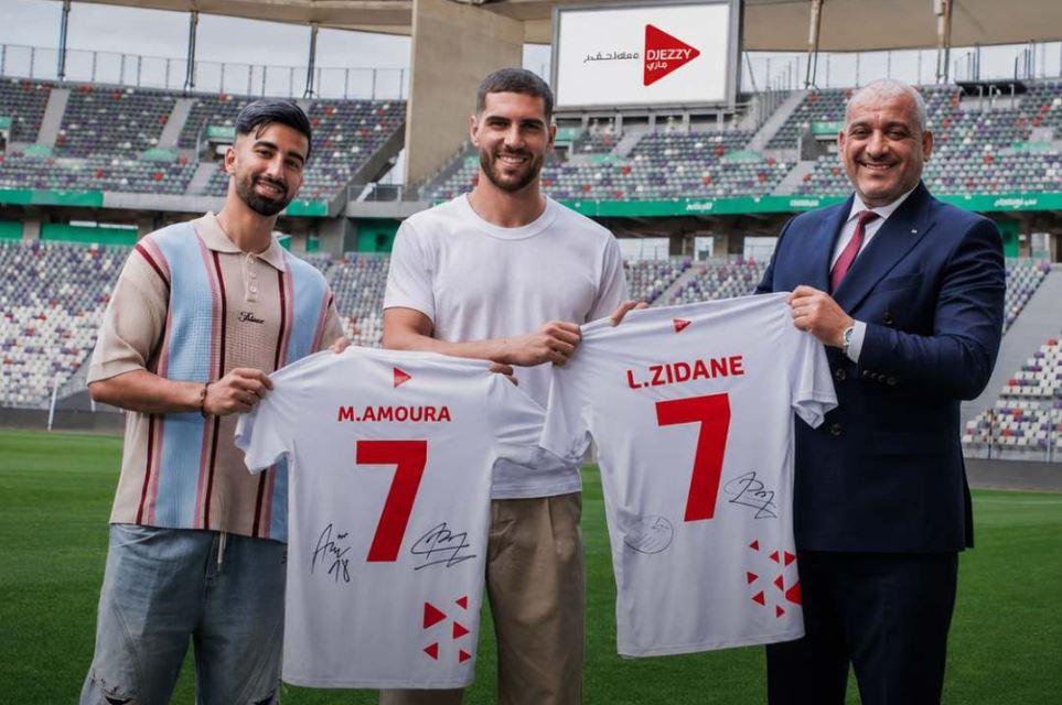 عمورة ولوكا زيدان سفيران جديدان لـ علامة "جازي"