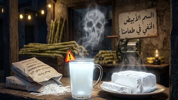 ليه أوروبا منعت ثاني أكسيد التيتانيوم من المواد الغذائية؟