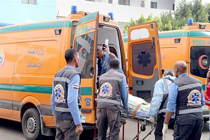 إصابة 12 شخصًا في حادث على الطريق الصحراوي بالبحيرة