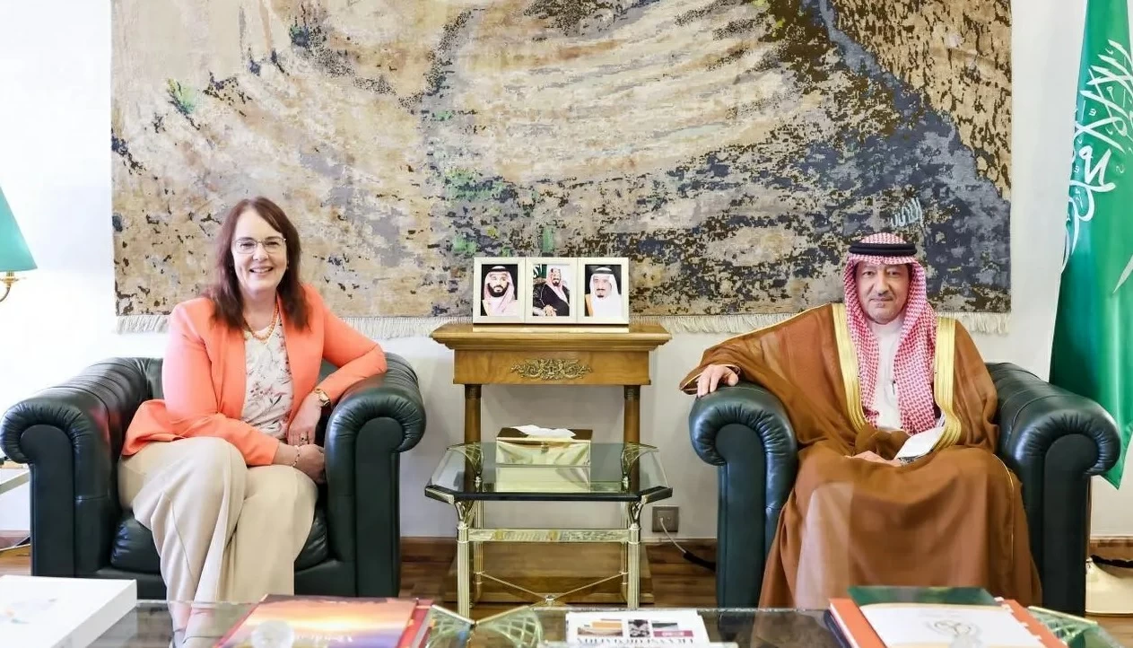 نائب وزير الخارجية يستقبل القائم بالأعمال في السفارة الأمريكية لدى المملكة