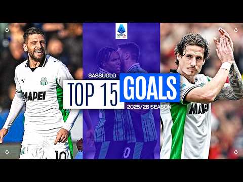 The Best Sassuolo Goals Of The Season ⚽