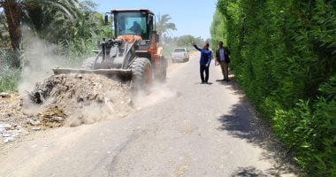 حملة «اليوم الواحد» ترفع المخلفات وتجمّل قرى أرمنت غرب الأقصر