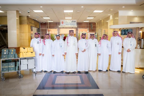 مستشفى الملك خالد الجامعي بـ "طبية" جامعة الملك سعود يحتفي بعيد الأضحى مع المرضى والمنسوبين