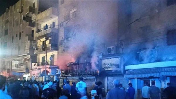 السيطرة على حريق بشركة محمول شرق الإسكندرية
