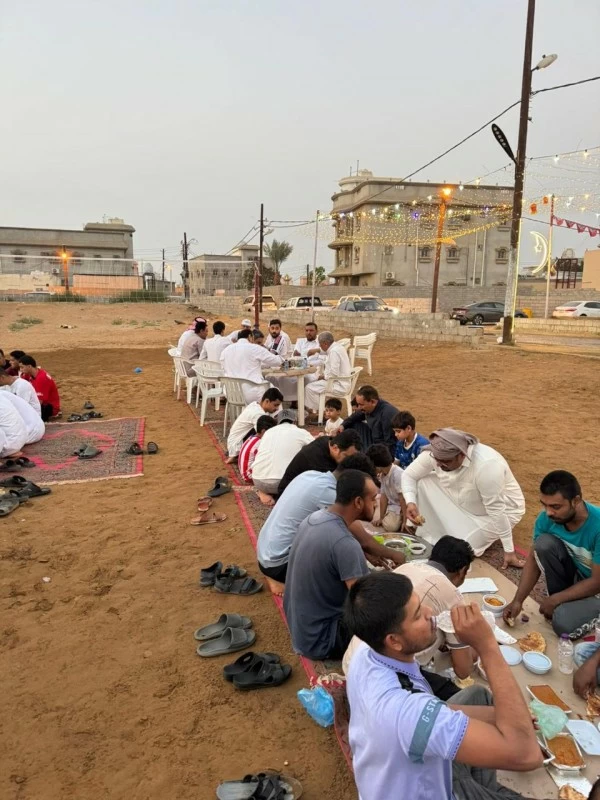 جازان: الإفطار الرمضاني الجماعي الثالث بحارة الأمجاد بالمباركة