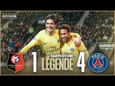 RENNES 1-4 PSG (16 décembre 2017) I Match de légende