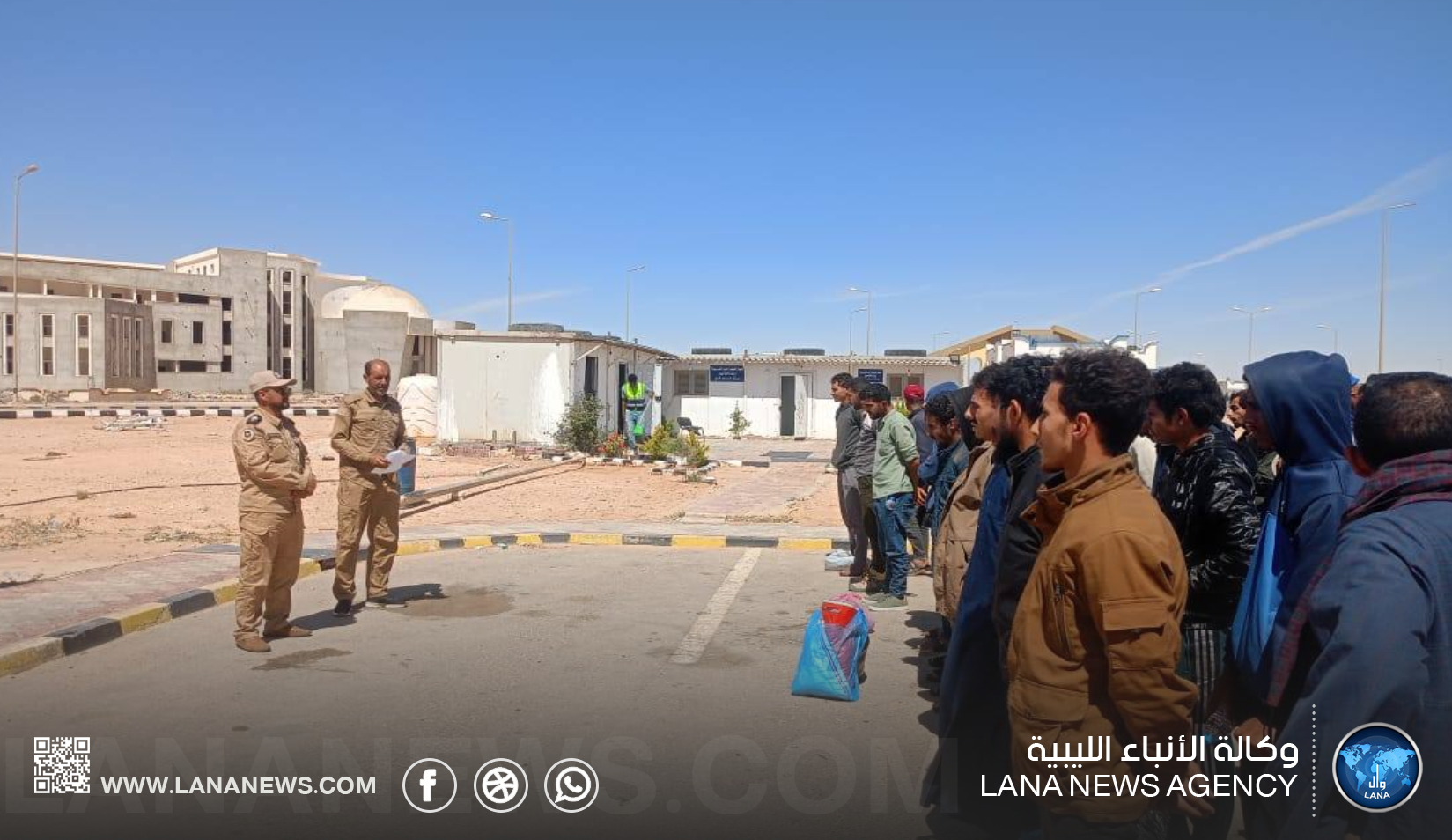 جهاز مكافحة الهجرة فرع شحات يرحل 33 مهاجرا غير شرعي من مصر