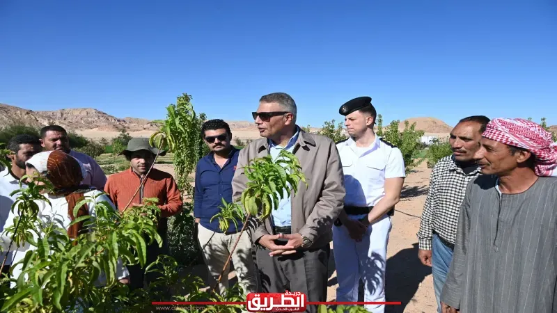 محافظ جنوب سيناء يتفقد تجمعات وادي سعال المتأثرة بالسيول ويوجه بدعم عاجل للمواطنين