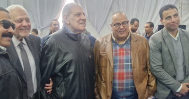 المهندس إبراهيم محلب يدلى بصوته فى جولة إعادة انتخابات نقيب المهندسين