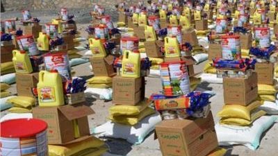 حكم توزيع كرتونة رمضان من زكاة المال