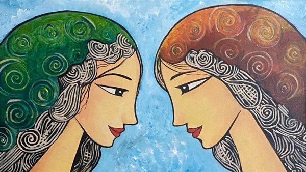 19 لوحة تنسج علاقة شاعرية بين الوجوه وعناصر الطبيعة بالأوبرا