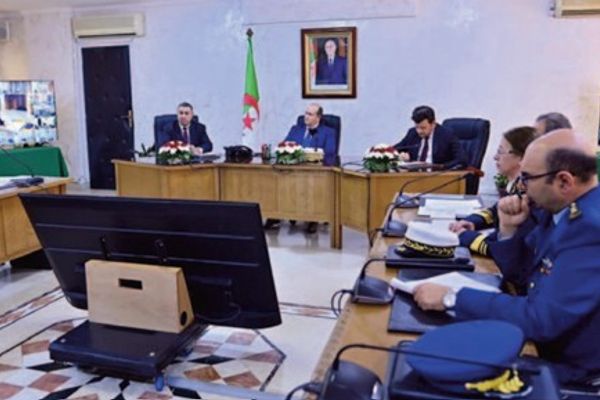 تقييم خطة العمل الاستباقية لاحتواء انتشار الجراد ببعض ولايات الجنوب الغربي