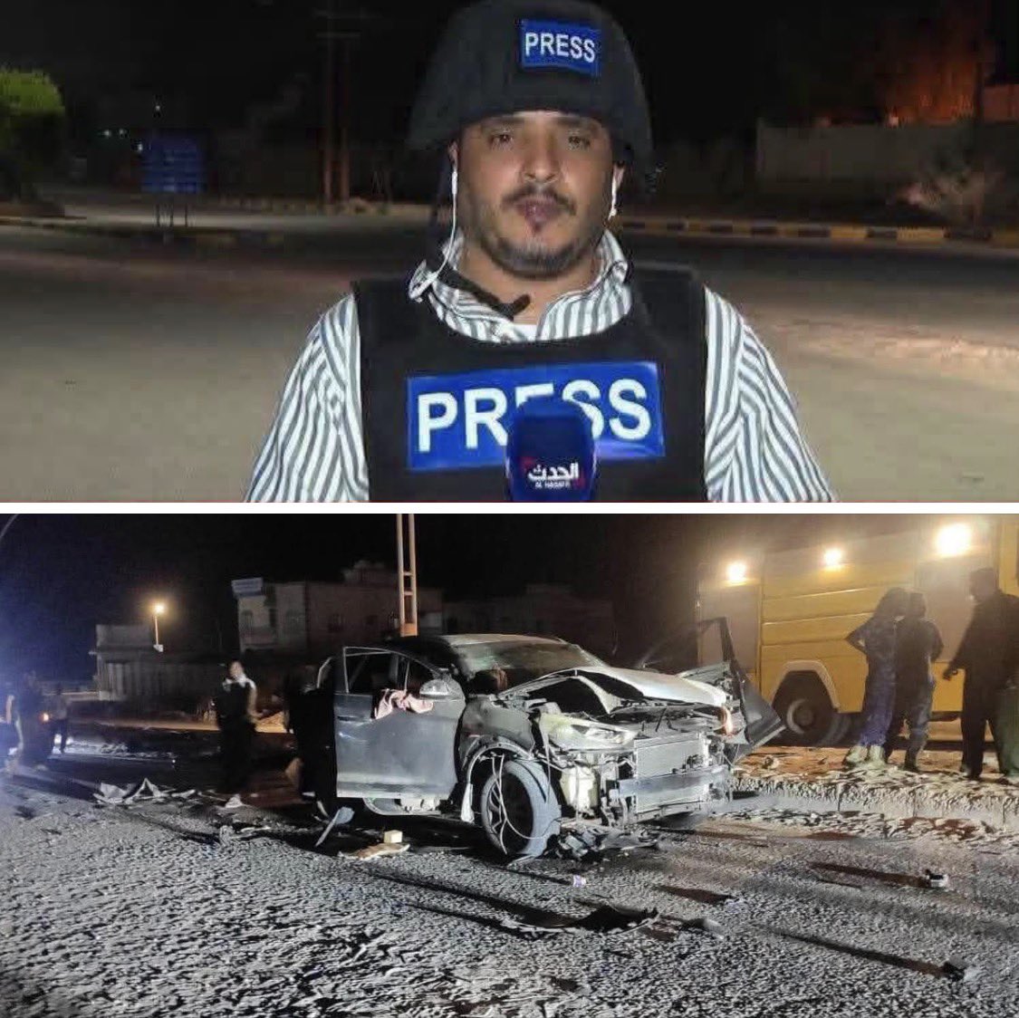 مقتل مراسل قناة العربية محمد عيضة بانفجار عبوة ناسفة في المكلا