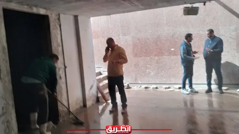 محافظ الجيزة يتابع أعمال تطوير ورفع كفاءة نفق مشاه وادي النيل